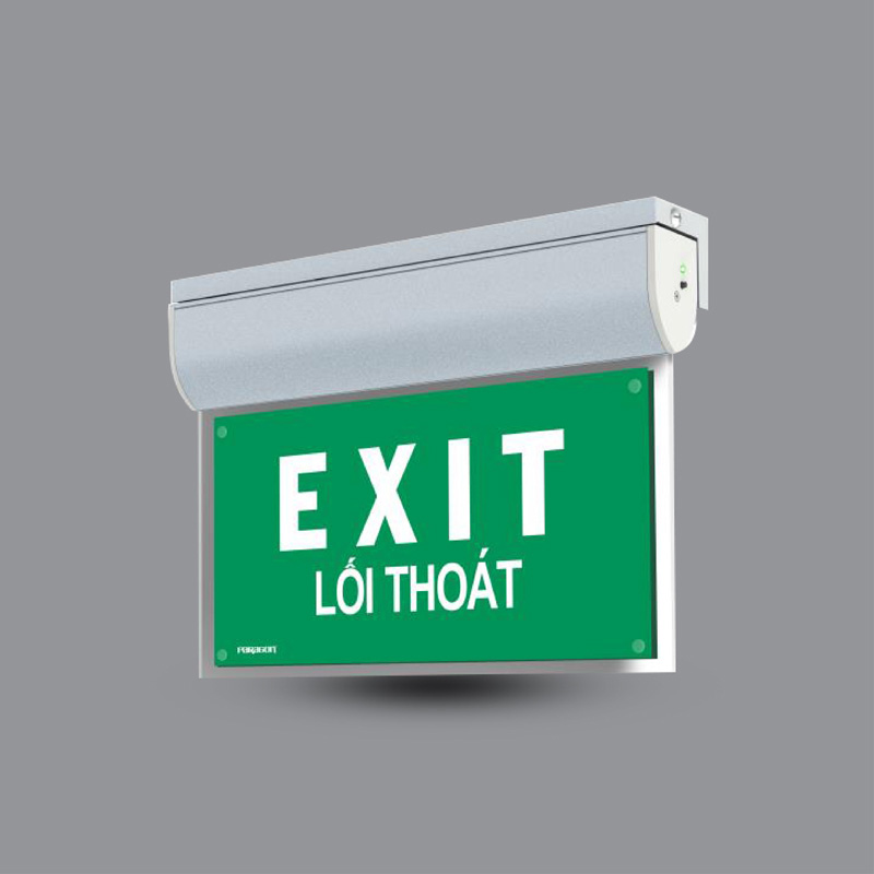 Đèn exit thoát hiểm được dùng phổ biến trong đời sống