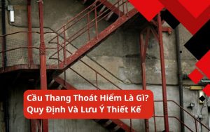cầu thang thoát hiểm