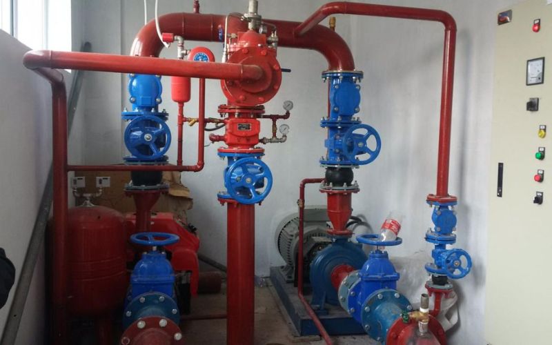 Áp suất trong đường ống cứu hỏa là gì?