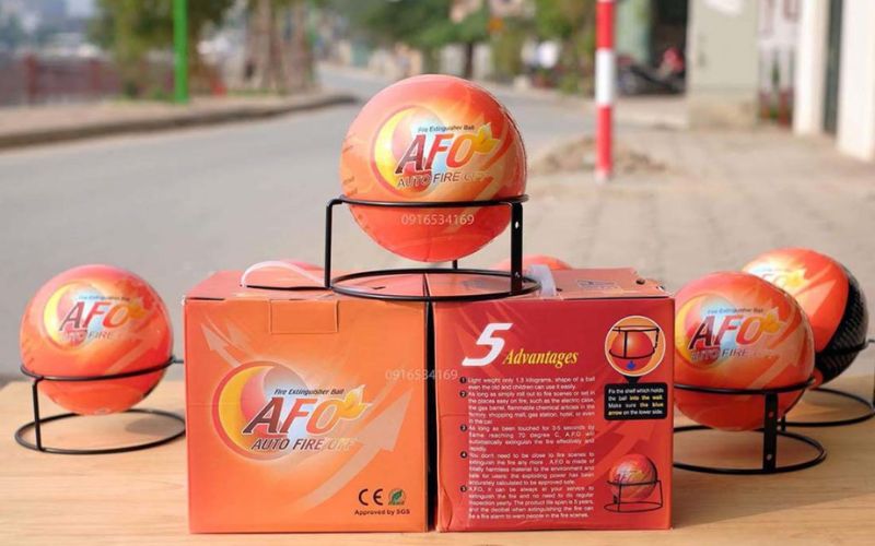 hướng dẫn sử dụng quả cầu chữa cháy