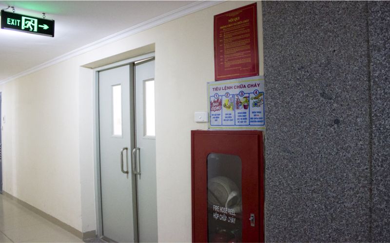 Một số lưu ý khi dán tiêu lệnh chữa cháy