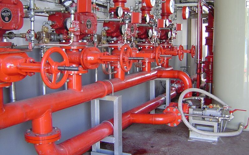 Tiêu chuẩn áp suất đường ống cứu hỏa